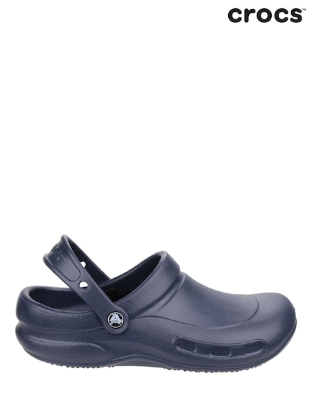 Blue - Regular Crocs Bistro Work Clogs