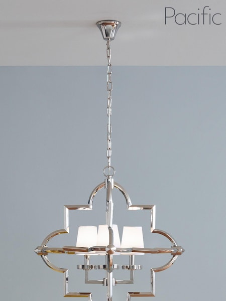 Pacific Silver Zanetta Nickel Metal Four Shade Pendant (771881) | £500