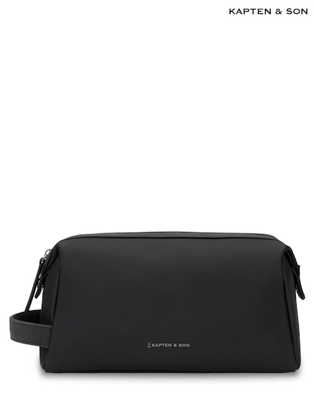Black - Kapten And Son Windsor Wash Bag