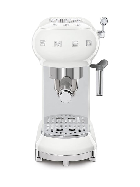 Smeg White Espresso Coffee Machine (772450) | £330