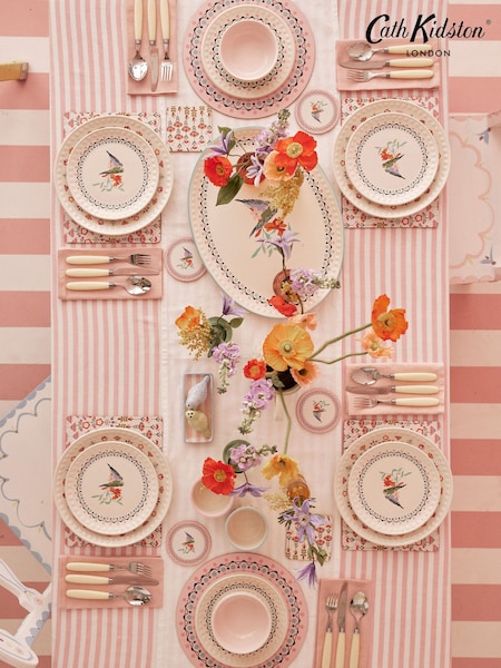 Cath Kidston 12 Piece Cream Painted Table Dinner Set (774342) | £128