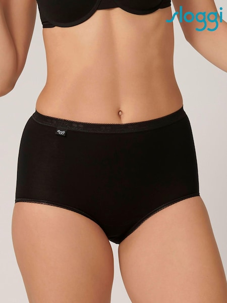 Sloggi Basic+ Maxi White Briefs 3 Pack (774396) | £35