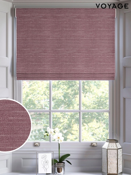 Plum Purple Voyage Maison Jasper Made To Measure Roman Blind (775341) | £79