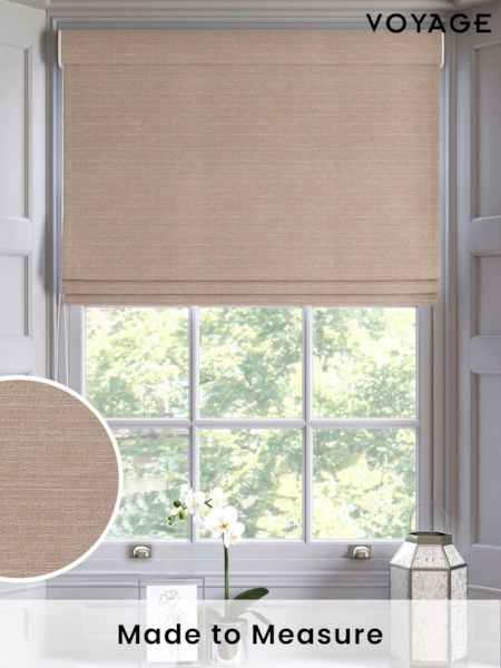 Praline Natural Voyage Maison Jasper Made To Measure Roman Blind (775738) | £79