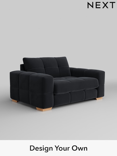 Plush Velvet Easy Clean/Charcoal Grey Brooke Deep Sit (777274) | £1,525