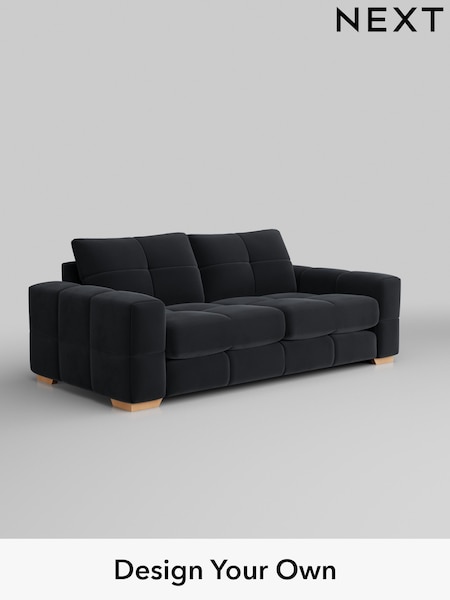 Plush Velvet Easy Clean/Charcoal Grey Brooke Deep Sit (777274) | £1,725