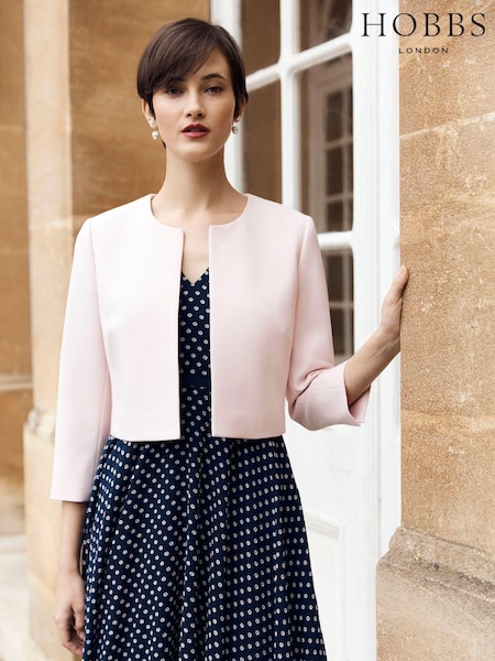 Hobbs Pink Elize Jacket (778377) | £139