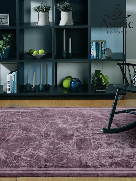 Asiatic Rugs Purple Zehraya Purple Washable Rug (779086) | £151 - £406