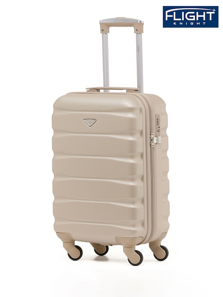 Flight Knight 55x35x20cm 4 Wheel ABS Hard Case Cabin Carry On Hand Luggage (779931) | £55