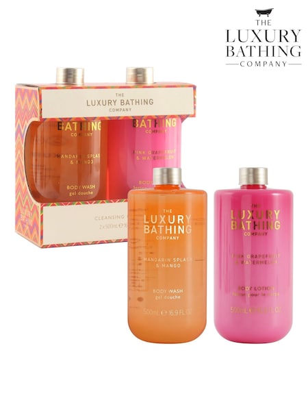 The Luxury Bathing Company The Colour Edit Cleansing Couple Gift Set