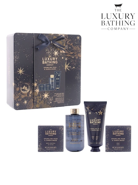The Luxury Bathing Company Sparkling Pear & Sandalwood Luxury Bathing Gift Set