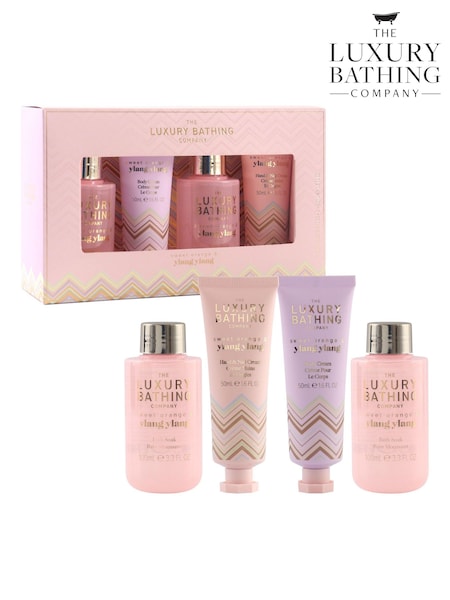 The Luxury Bathing Company Sweet Orange & Ylang Ylang Top To Toe Essentials Gift Set