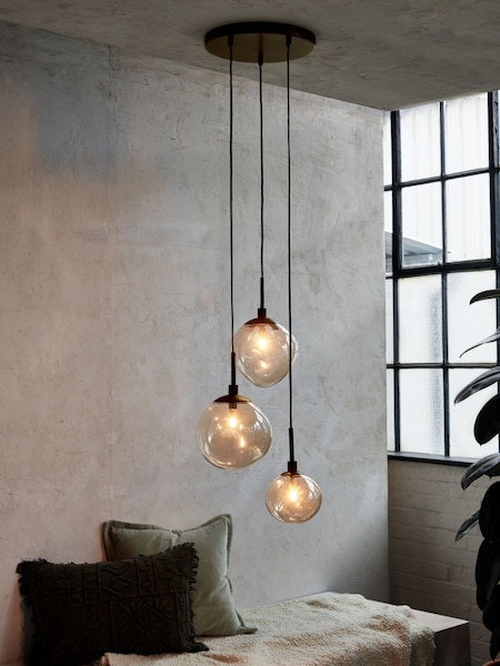 French Connection Clear Jamavar Ceiling Cluster Light (781503) | £195