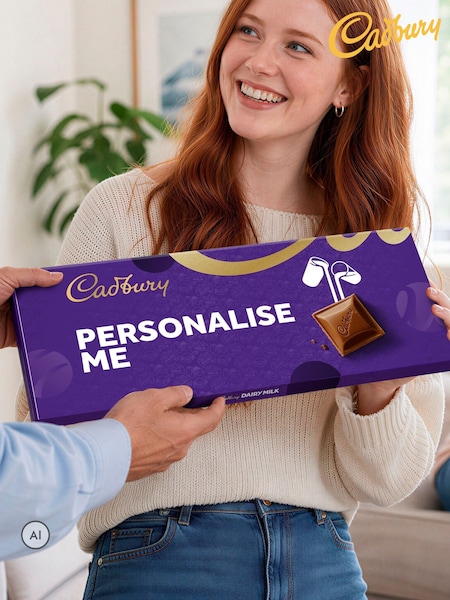 Personalised Dairy Milk 850g Chocolate Xxl Bar By Cadbury