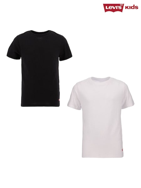 White - Levi's® Crew Neck T-shirts 2 Pack