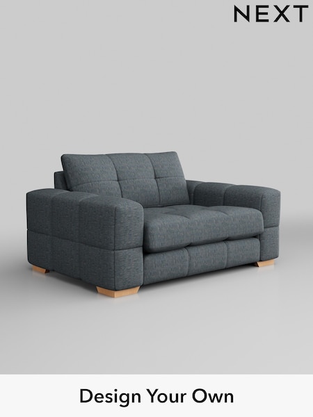 Boucle Weave Easy Clean/Dark Blue Brooke Deep Sit (783423) | £1,425
