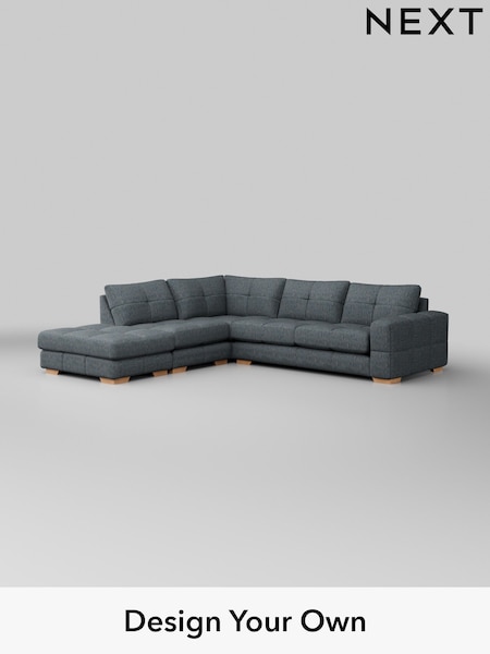 Boucle Weave Easy Clean/Dark Blue Brooke Deep Sit (783423) | £2,725