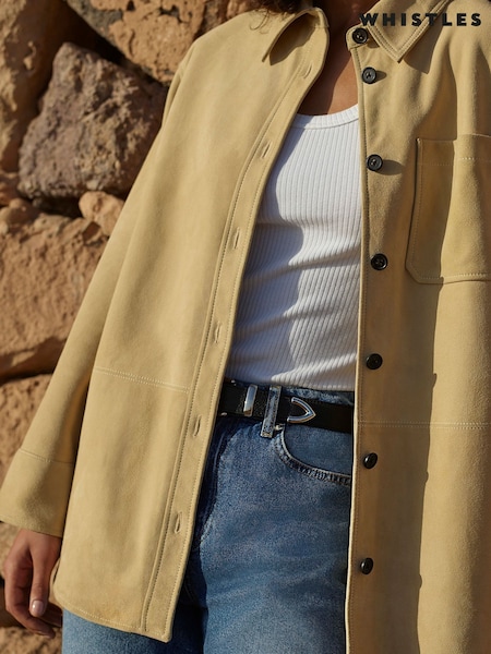 Whistles White Ultimate Ribbed Scoop Vest (783625) | £36