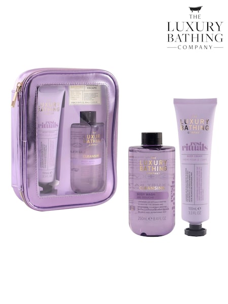 The Luxury Bathing Company Lavender Weekend Escape Gift Set