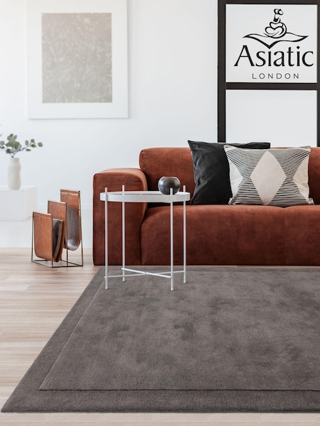 Asiatic Rugs Charcoal Rise Rug (784365) | £261 - £742