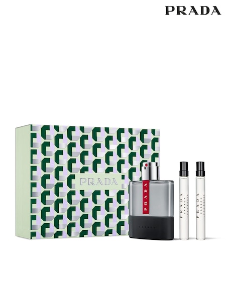 Prada Luna Rossa Carbon Eau De Toilette 100ml Gift Set
