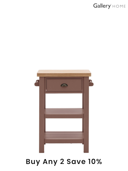 Gallery Home Clay Pink Leroy Butchers Block (786541) | £490