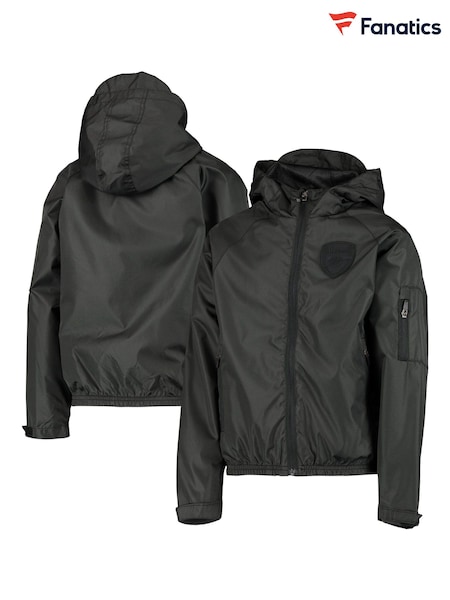 Fanatics Liverpool Tonal Crest Black Raincoat Boys (789068) | £20