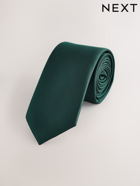 Forest Green - Slim Textured Tie