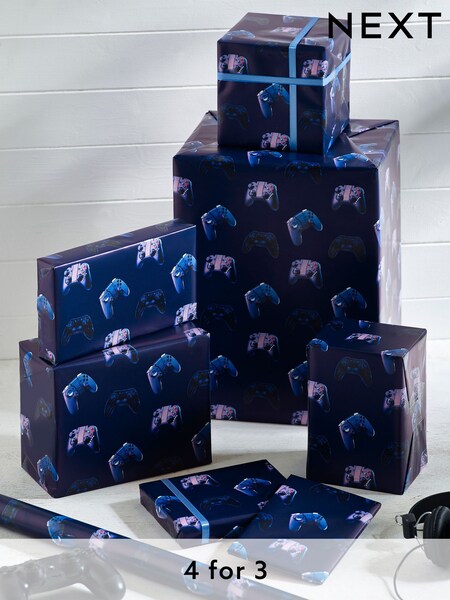 Gaming 10 Metre Wrapping Paper (792204) | £5.50