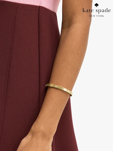 Kate Spade New York Infinite Spade Crystal Engraved Bangle (793331) | £75