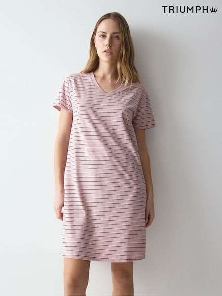 Pink - Triumph Short Sleeved Nightdress