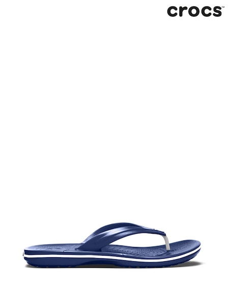 Crocs Blue Crocband Flip Sandals (797424) | £35