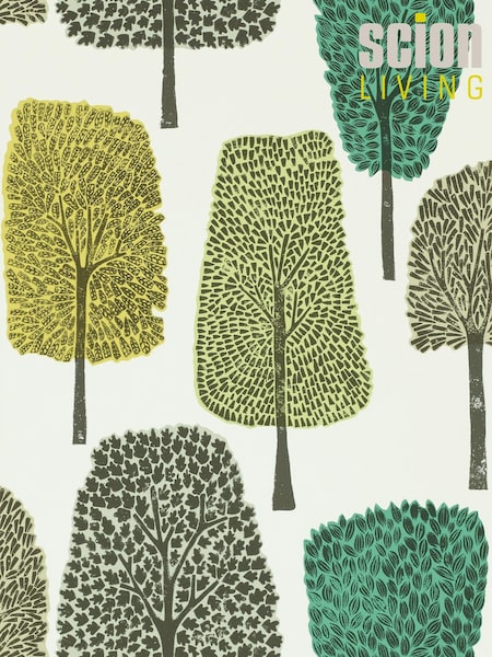 Scion Grey Cedar 10.05M Wallpaper (799388) | £54
