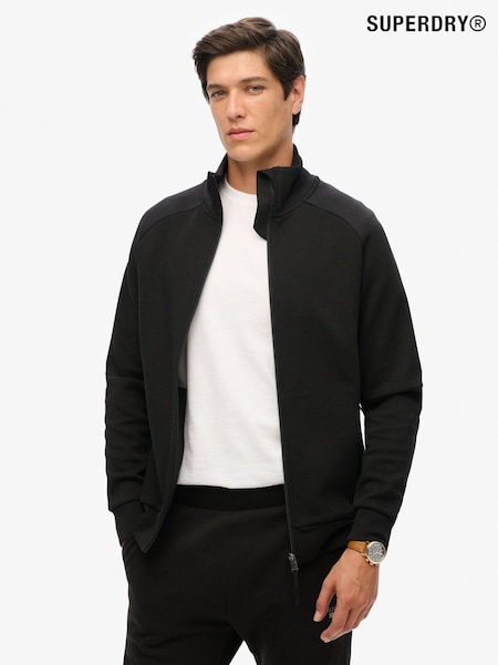Superdry Black Tech Loose Track Jacket (800090) | £60