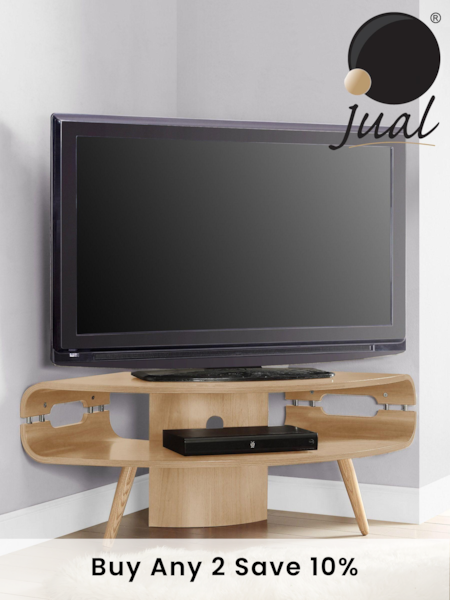 Jual Oak Havana Corner TV Stand (800372) | £400