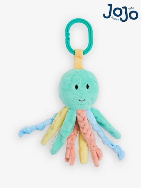 JoJo Maman Bébé Bright Octopus Rattle (800908) | £13