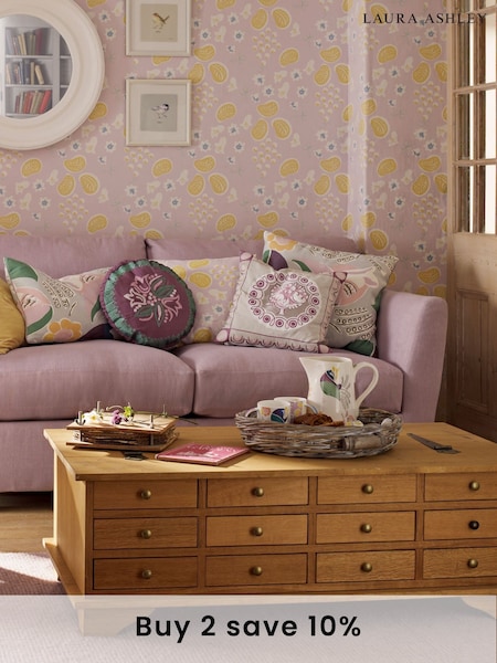 Laura Ashley Honey Gold Garrat 12 Drawer Coffee Table (801246) | £775