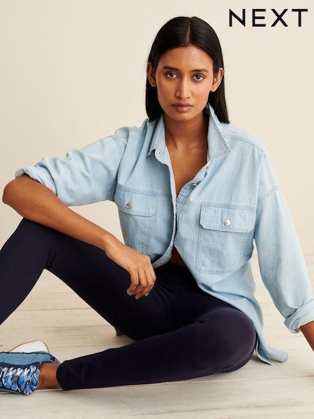 Navy Ponte Legging (802298) | £16