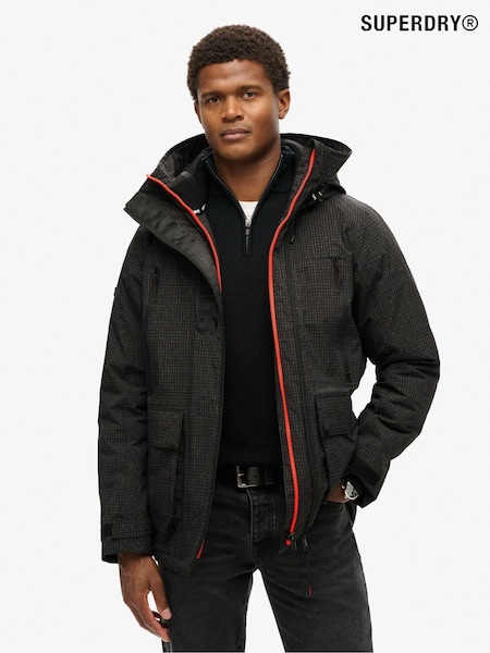 Superdry Black Ripstop Ultimate Windbreaker Jacket (802372) | £110
