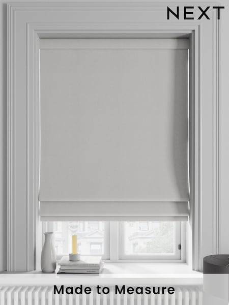 Ivory Cream Soho Made To Measure Roman Blind (803145) | £84