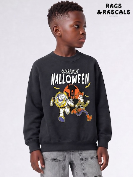 Black - Rags & Rascals Disney Toy Story Halloween And Beyond Sweatshirt