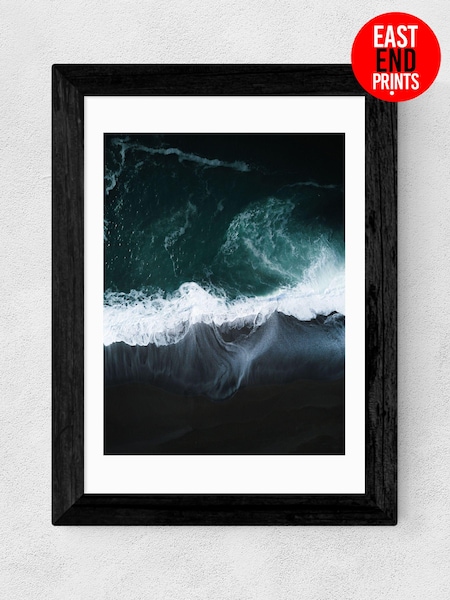 East End Prints Black Dark Earth Print (808182) | £50 - £130