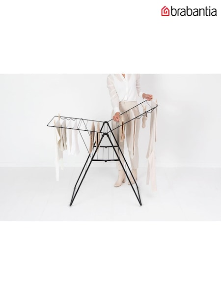 Brabantia Black HangOn Drying Rack 20 Metres (809139) | £50