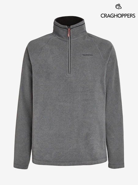 Craghoppers Grey Corey Quarter Zip Fleece (810290) | £30