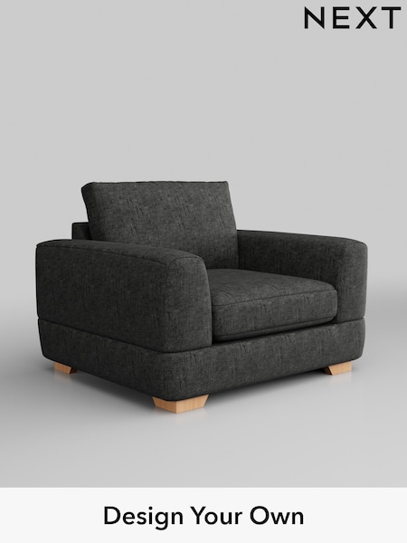 Boucle Weave Easy Clean/Charcoal Grey Clayton (810617) | £750