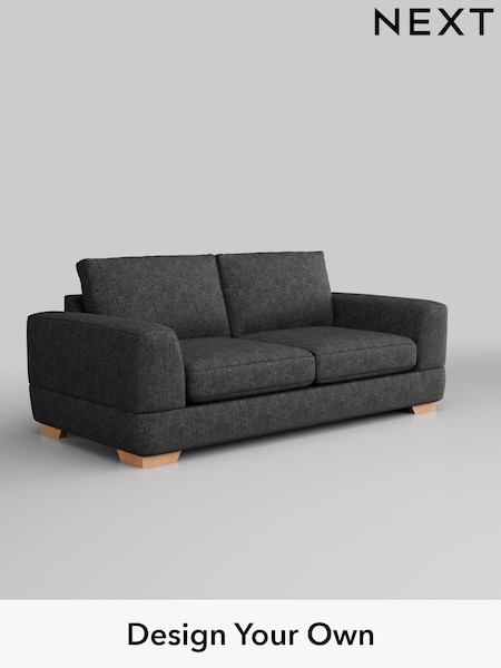 Boucle Weave Easy Clean/Charcoal Grey Clayton (810617) | £1,125