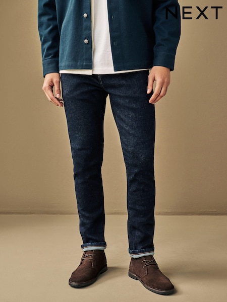 Dark Blue Premium Super Stretch Jeans (813843) | £60