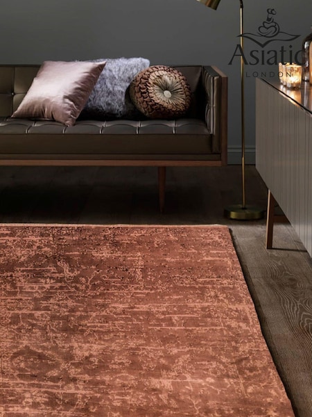 Asiatic Rugs Orange Zehraya Rust Washable Rug (815213) | £151 - £406