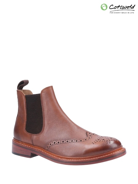 Cotswold Siddington Leather Goodyear Welt Boots (815717) | £46