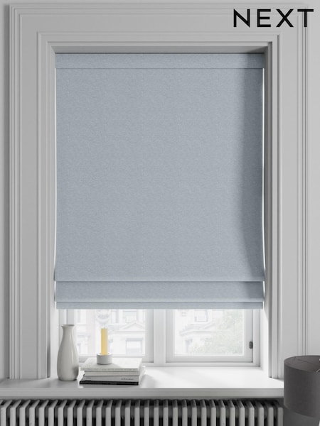 Duck Egg Blue Noah Made To Measure Roman Blind (817506) | £79